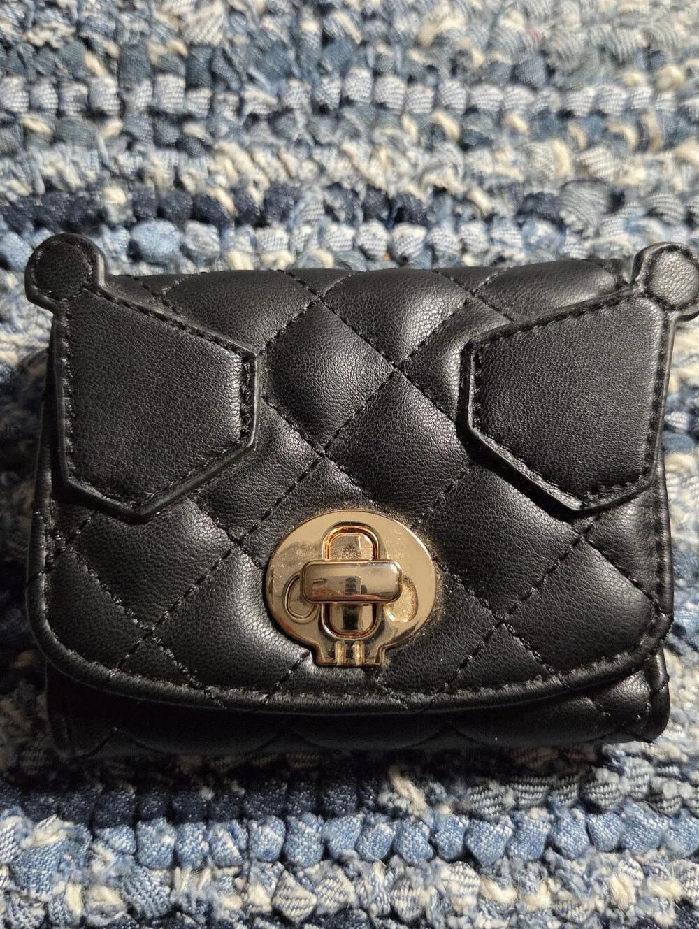 Kuromi and Baku New Black Mini Delusion Lady Sanrio Wallet